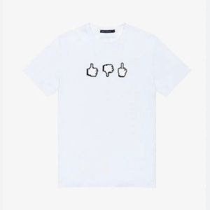 French Connection Pixel Emoji Shirt, Size Large